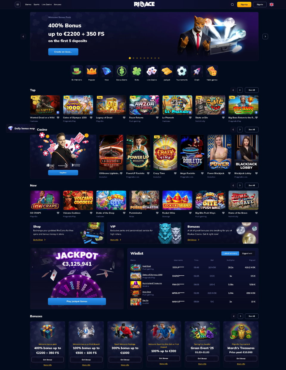 RioAce Casino